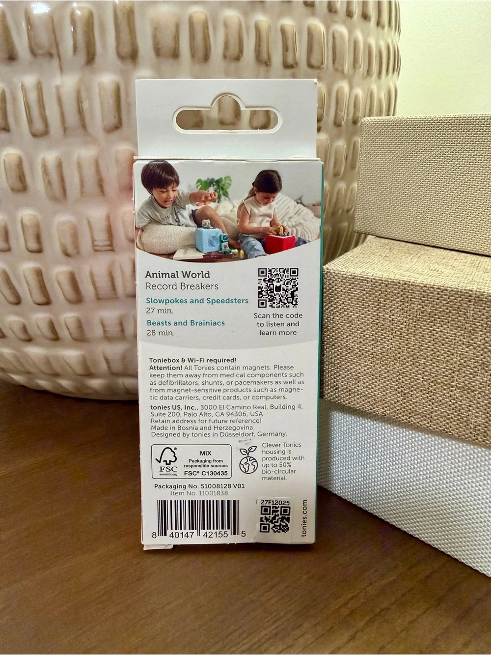 Tonies Animal World Learning & Discovery Tonies - Teal Set